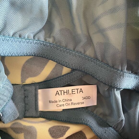 ATHLETA Tankini Swim Top Size 34DD - Picture 4 of 5